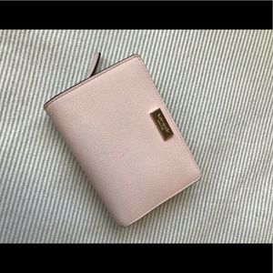 Pink Kate Spade square wallet